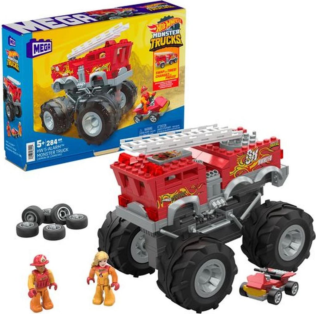 Mega Construx Hot Wheels Monster Truck 5 Alarm Produktbild 