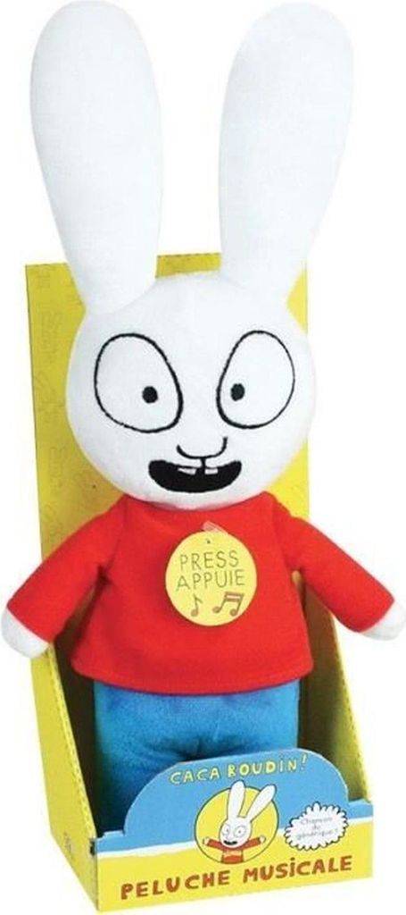 Peluche musicale Jemini Simon (FR) Image du produit 