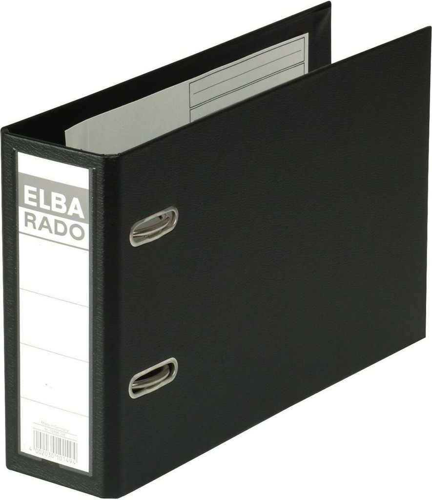 Elba Lever Arch File Rado Plast, 75 mm, for A5 Landscape, Produktbild 
