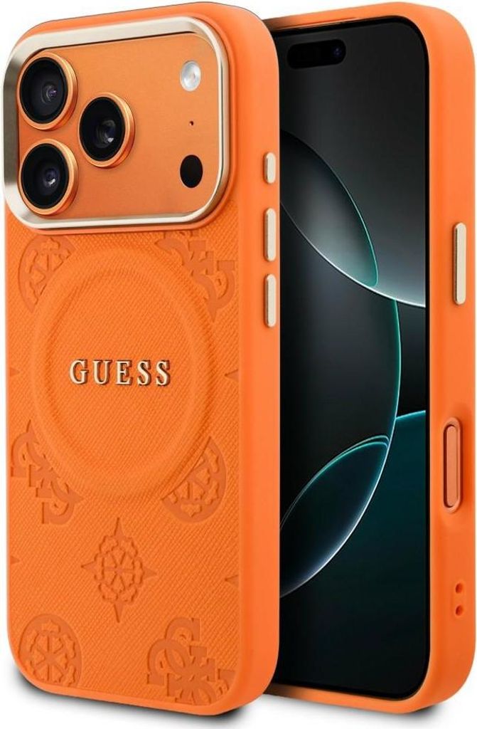 Étui Guess Peony Hot Stamp Magsafe pour iPhone 17 Pro Image du produit 