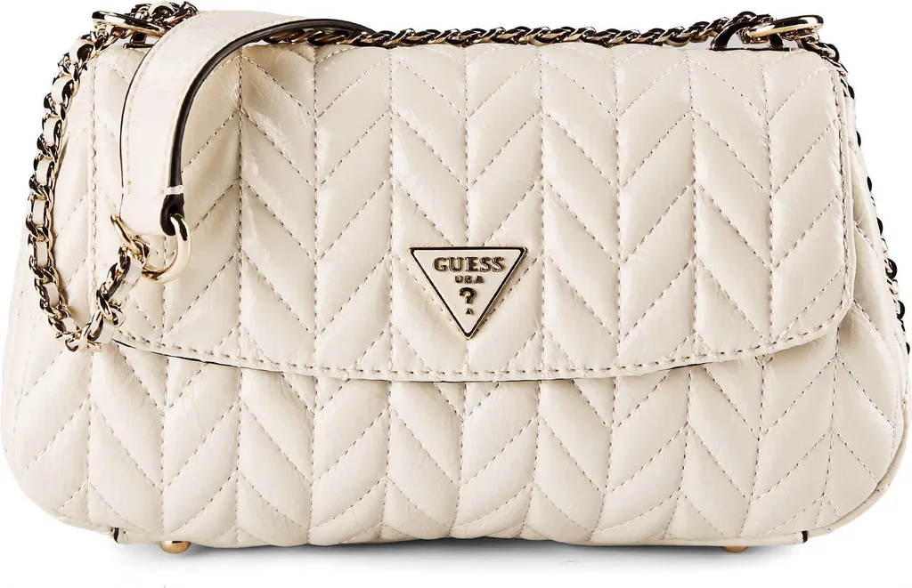 Sac à main Guess Cheryl blanc idéal pour vos sorties - Style Convertible - 6