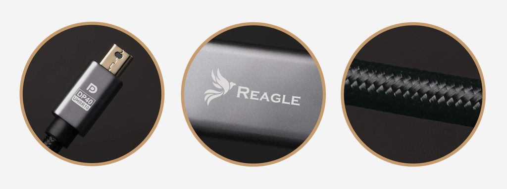 Kábel Reagle mini DisplayPort Ultra DP 2.0 8K 4K 240Hz 2M Obrázek produktu 5