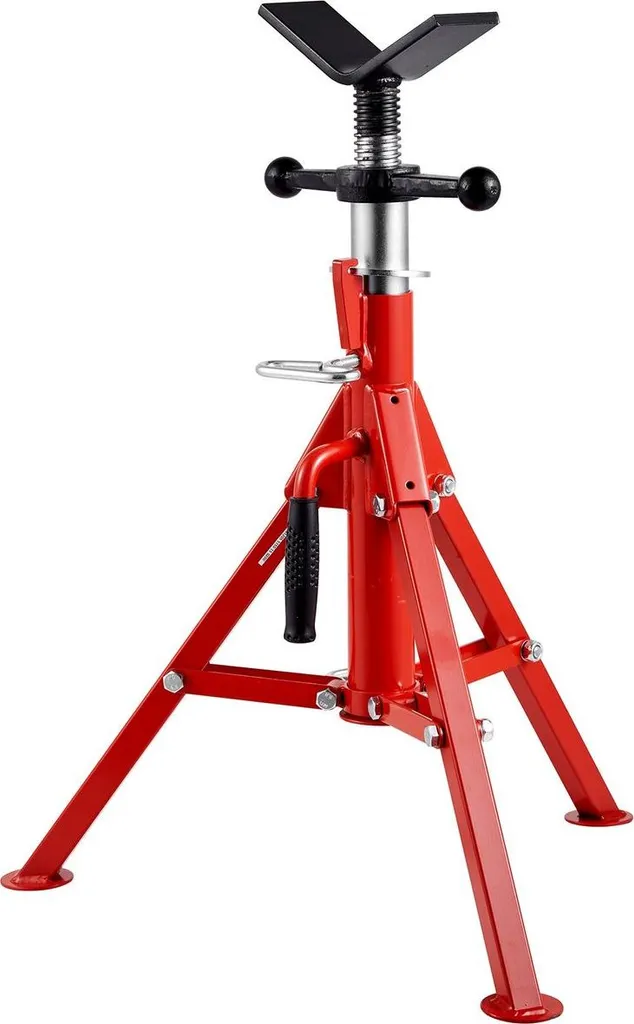Supporto per Tubi a V 2500lb | Cavalletto Regolabile 24-42" Acciaio