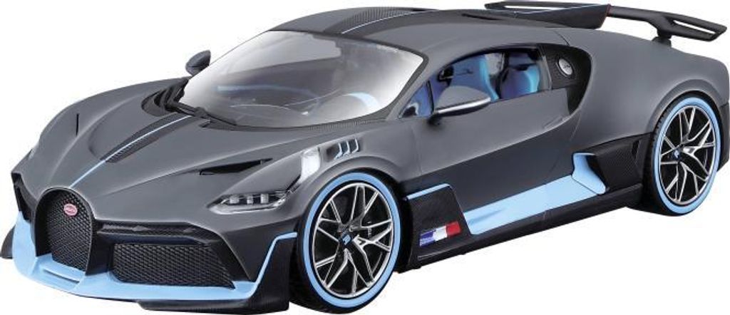 Bburago 1:18 TOP Bugatti Divo Grau Produktbild 