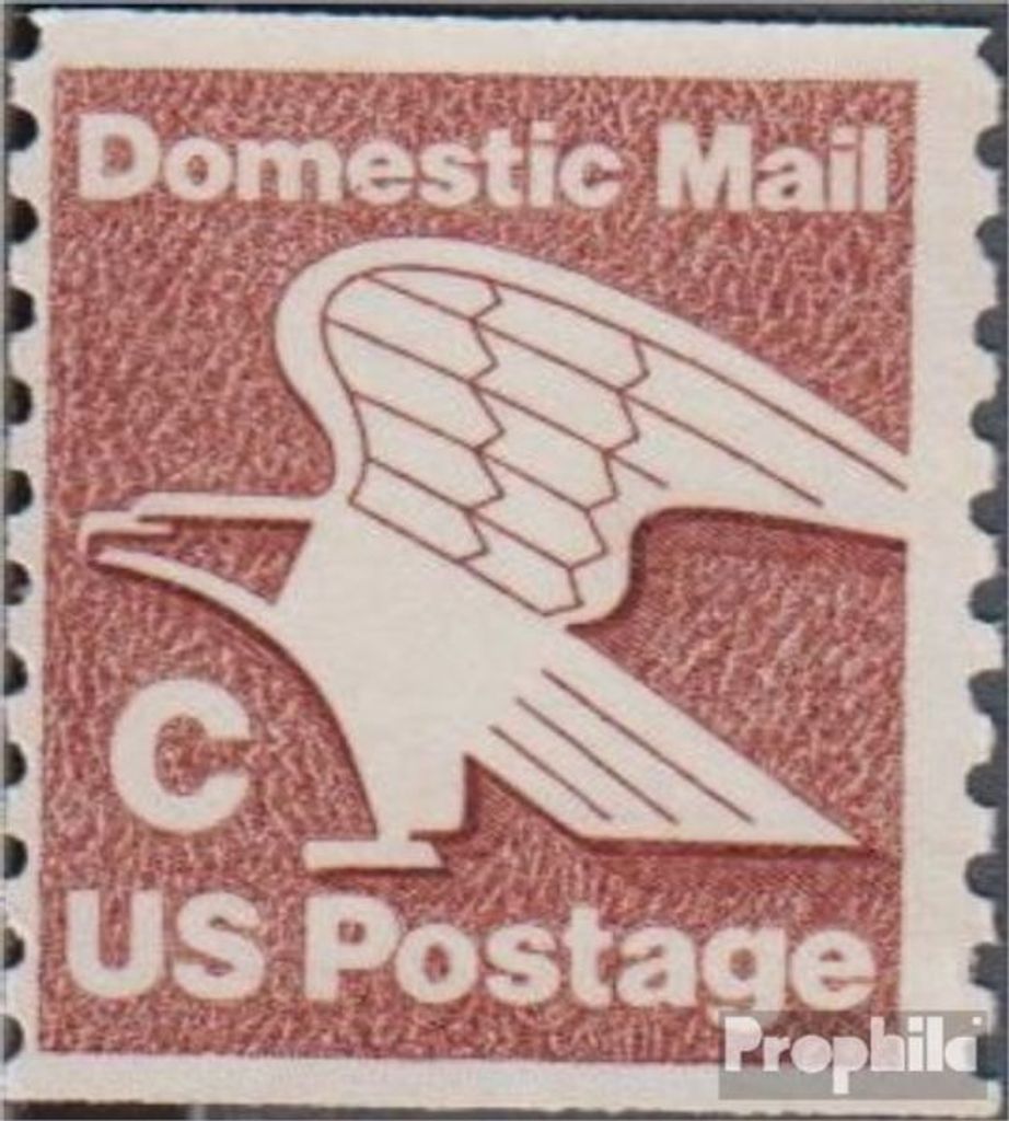 Briefmarken USA 1981 Mi 1507II C postfrisch US-Post Emblem
