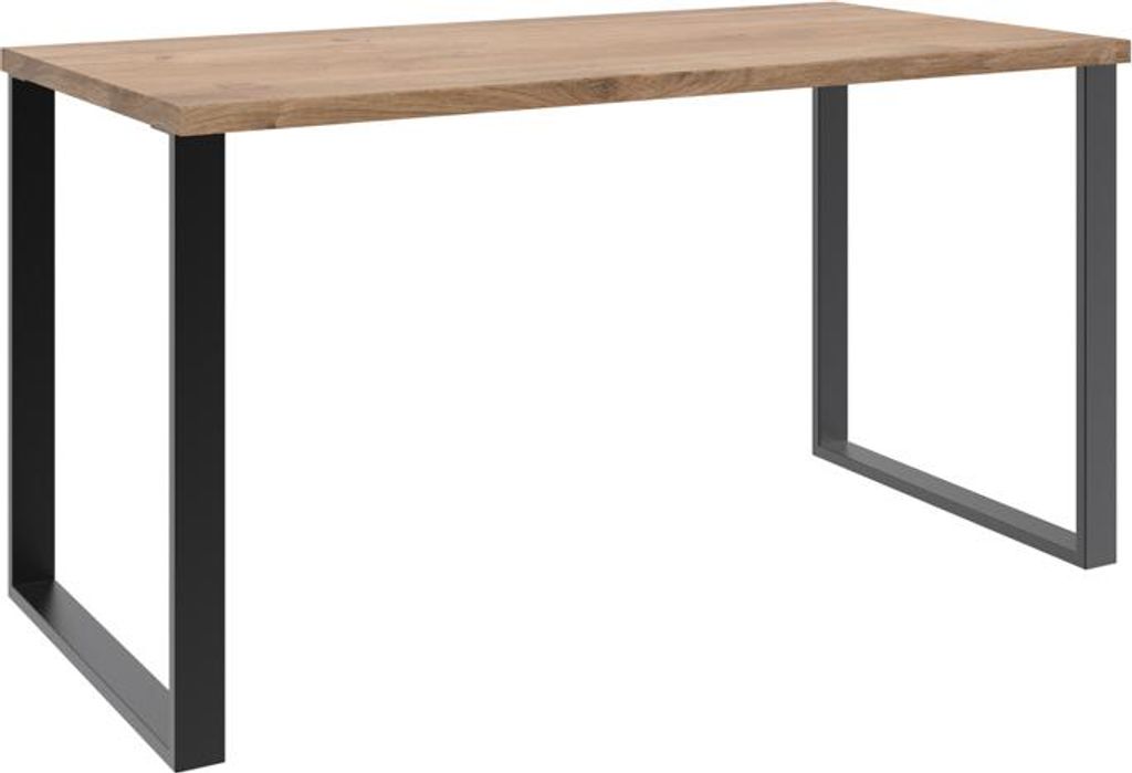 Wimex Home Desk Schreibtisch PlankeneicheNB/Schwarz