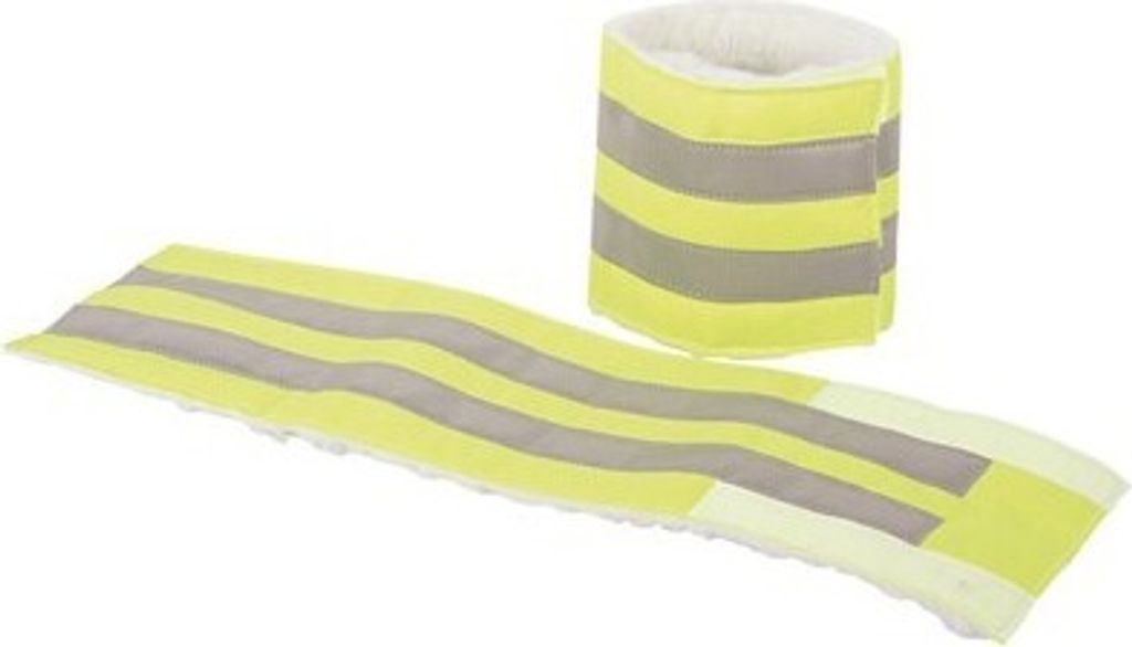 Klettbandagen gelb reflektierend
