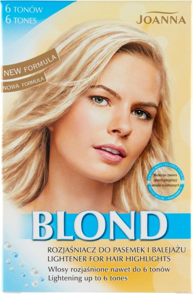 JOANNA Blonde Aufheller für Highlights und Balayage 6 Töne