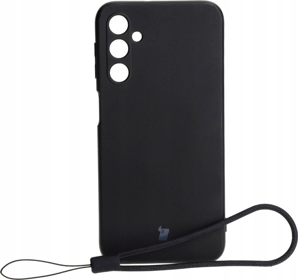 Bizon Case Silikon für Galaxy A24 4G, schwarz
