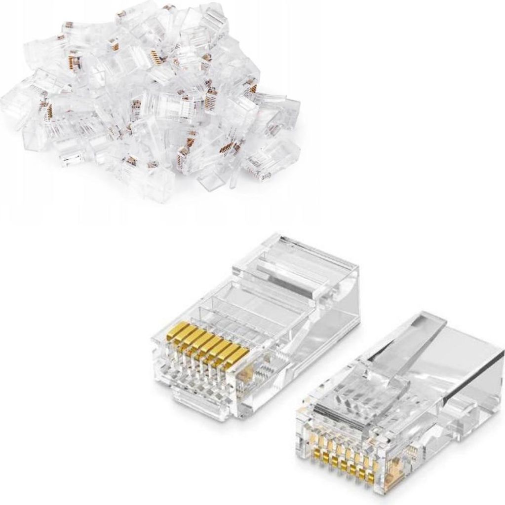 50X Endkapazität Rj45 Rj 45 Rj-45-Stecker