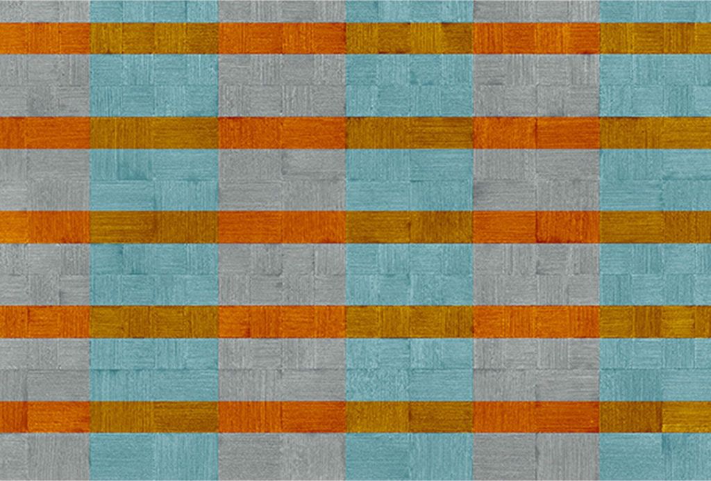 Tadessi Fototapete | Grafik | 4.00 m x 2.70 m | Blau | Grau | Wandbild | Digitaldruck