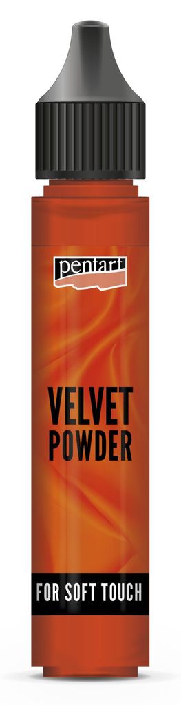 Sametový prášek Pentart – oranžový, 4 g - purple 3 Obrázek produktu 
