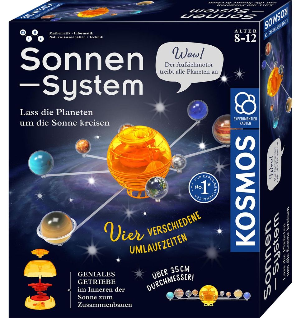 Kosmos Sonnensystem, Experimentierkasten