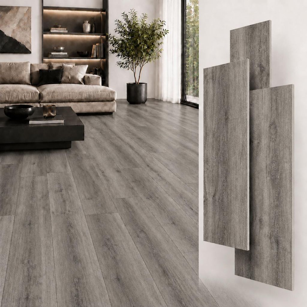 Berti Graf SPC Vinylboden 5mm Klick Vinyl wasserfest Produktbild  KI-generiertes Bild