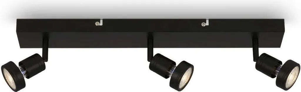 Illuminazione d'Accento Nera Briloner - 3 Faretti LED per la Casa