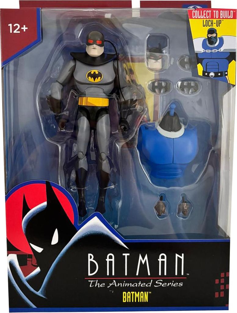 Batman The Animated Series, Collect To Build, zusätzliche Körperteile, Sammelkarte, Actionfigur, Sammelfigur, McFarlane Toys