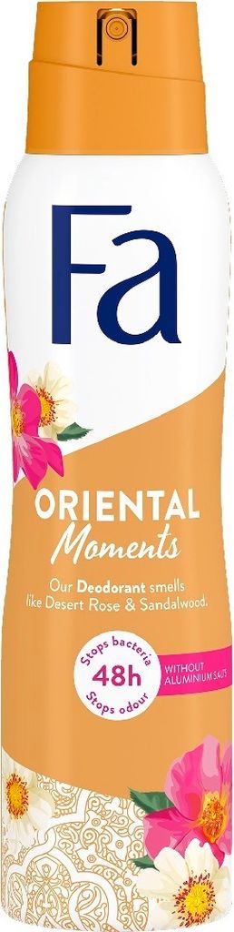 FA Oriental Moments deodorant with spray - Desert Rose and Sandalwood scent, 150ml