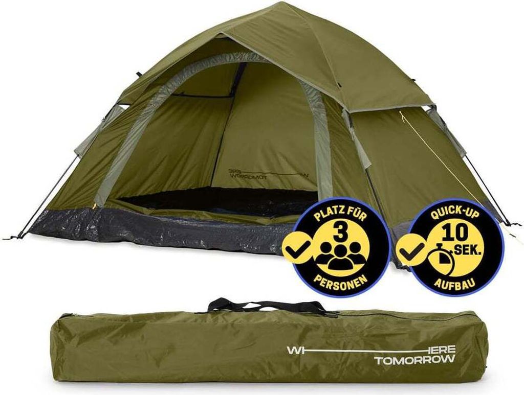 Where Tomorrow Lumaland Camping Zelt Leichtes Pop Up Produktbild 1