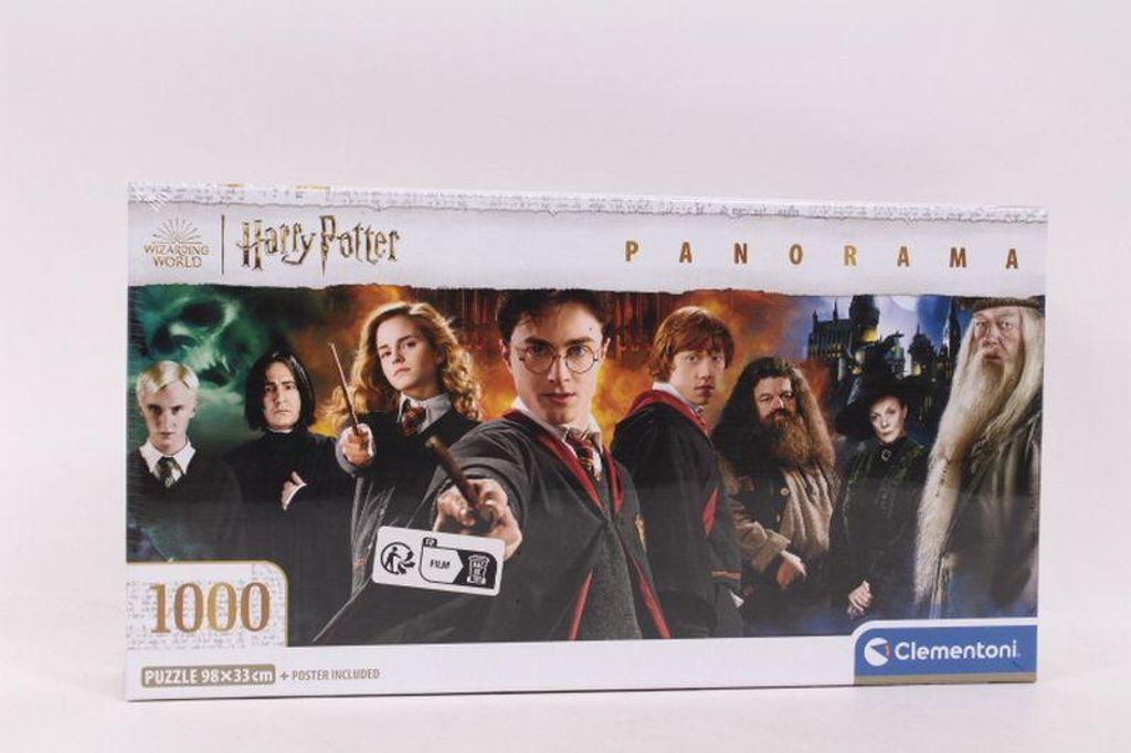 CLE puzzle 1000 Panorama Compact HarryPotter 39873 Image du produit 