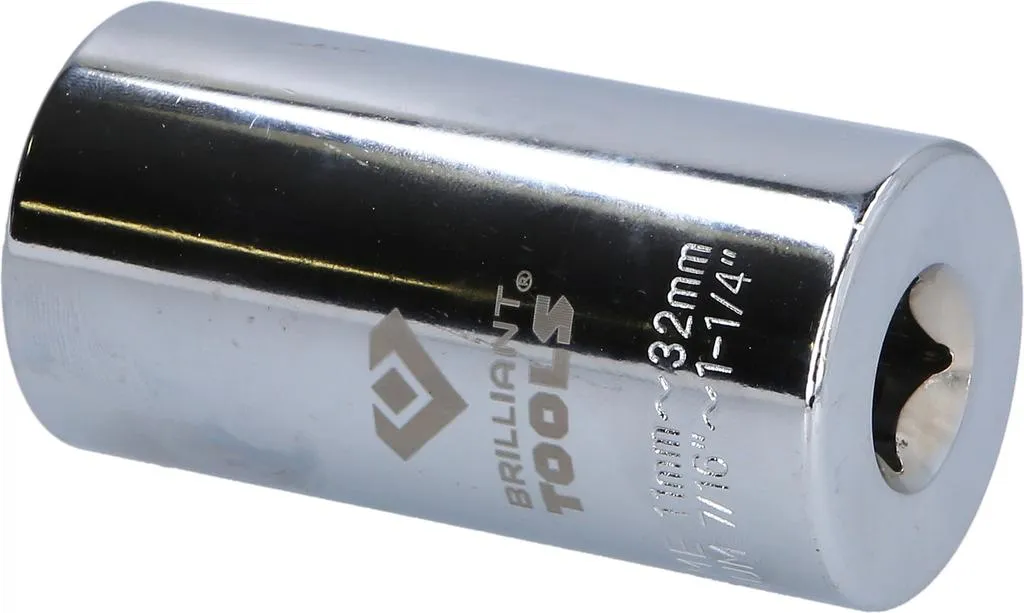 Douille multi-empreinte 1/2" auto-ajustable 11 à 32 mm BRILLIANT TOOLS BT - 6