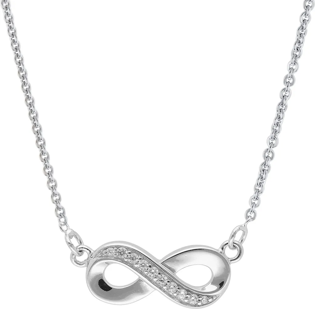 Collier Infini Argent 925 Femme - Bijou Durable et Anti-Allergie Trendor