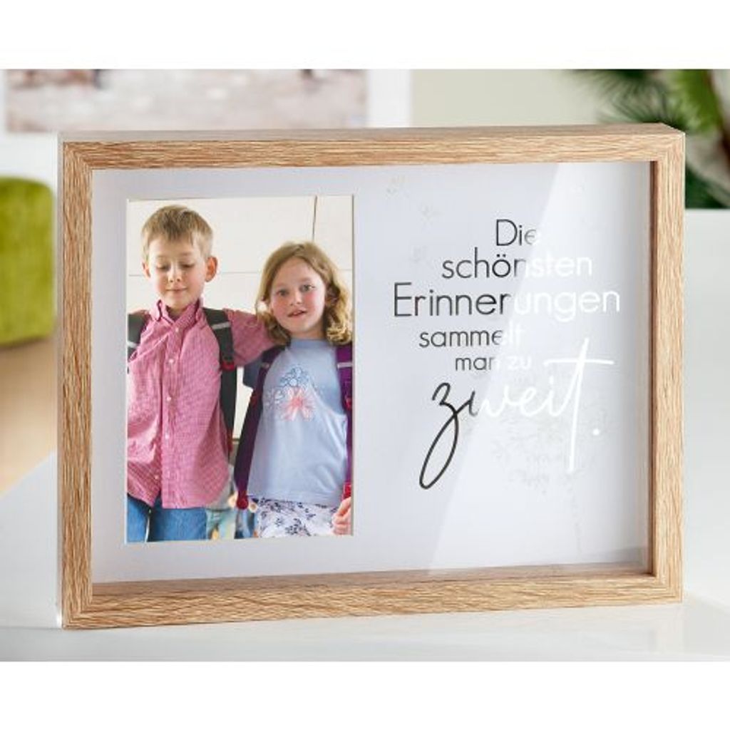 Gilde Bilderschaurahmen MDF naturfarben 46079
