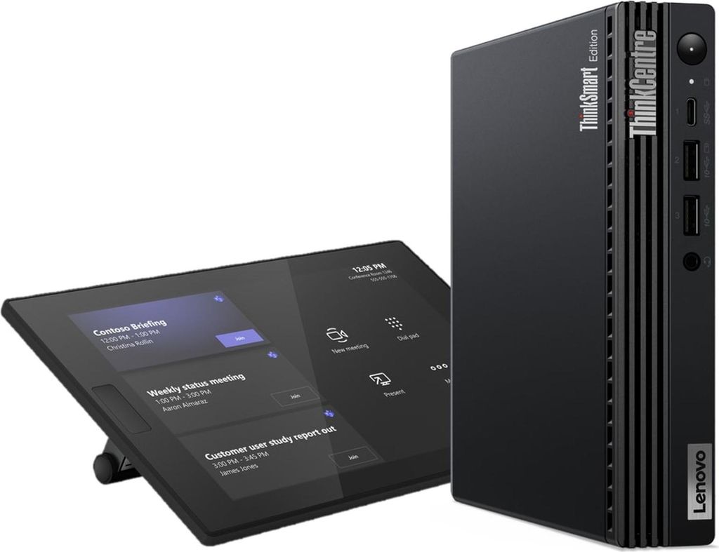 Lenovo ThinkSmart Tiny Kit, Intel Core i3, i3-13100T, 16 GB, 256 GB, Windows 11 IoT Enterprise, 64-Bit