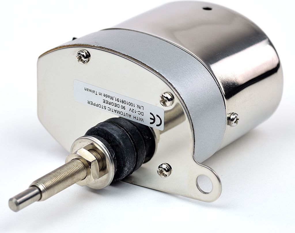 universeller Scheibenwischermotor 12 Volt Edelstahl, für Boote und Schiffe, Marine Scheibenwischer als Ersatz oder zum n