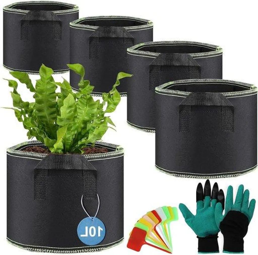 Pots de fleurs anti-étouffement racinaire - Solution pour plantes bio