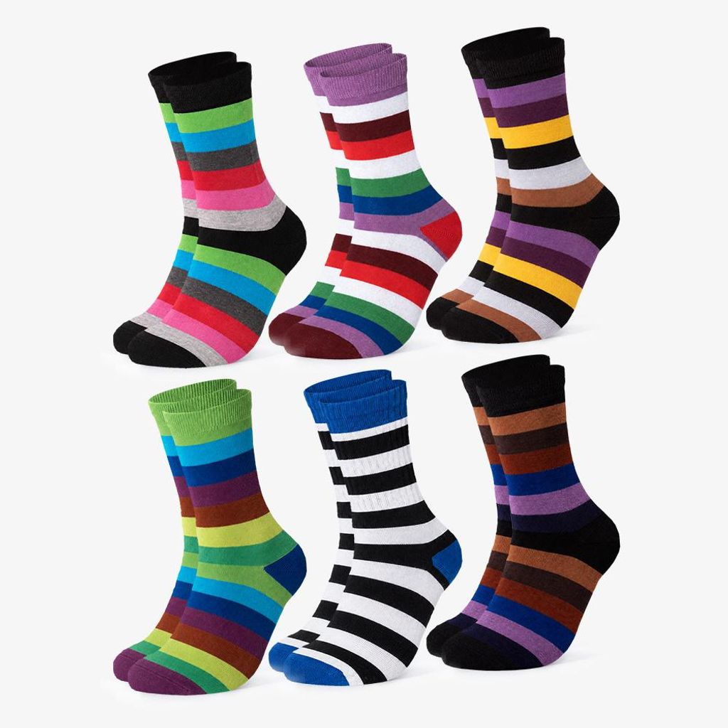 Occulto Herren Bunte Socken 6er Pack (Modell: Sigi) Produktbild 