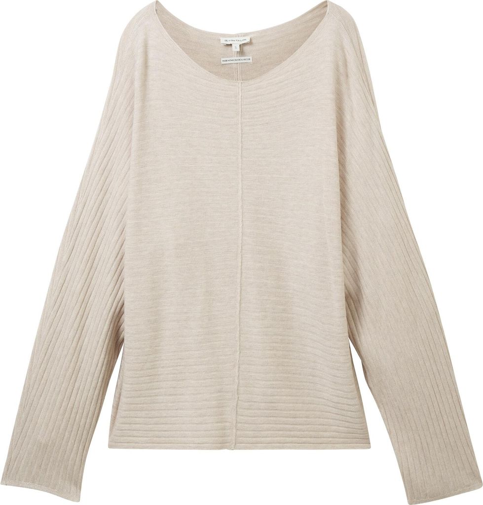 TOM TAILOR Pullover für Frauen, TEXTURED KNITTED JUMPER, XL