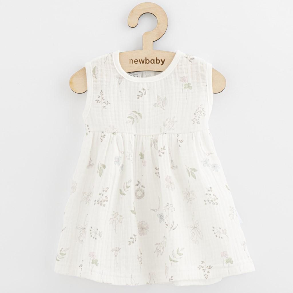 Baby Musselin Kleid New Baby Zoe, Gr. 62 (3-6m)