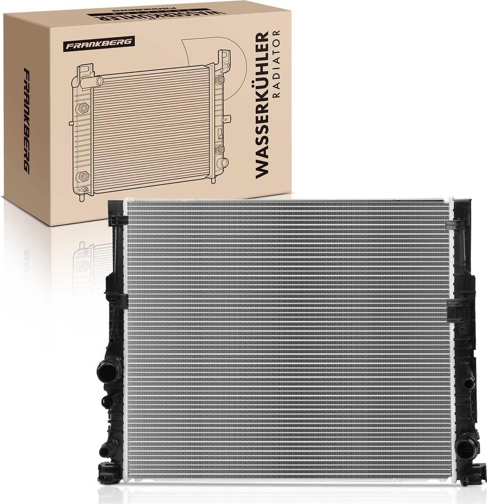Frankberg 1x Kühler Wasserkühler Motorkühler für BMW 7er G11 5er F90 4.4 6.6L 2015-2019
