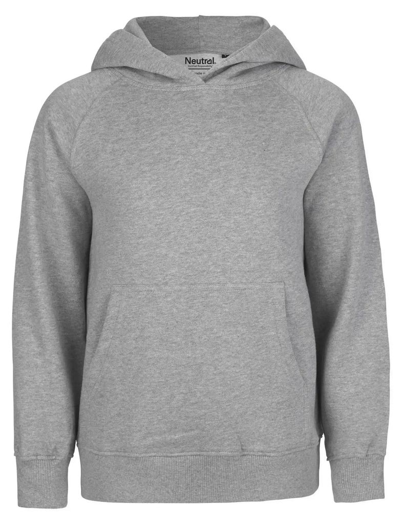 Neutral - Kapuzenpullover für Kinder LT3848 (122) (Grau)