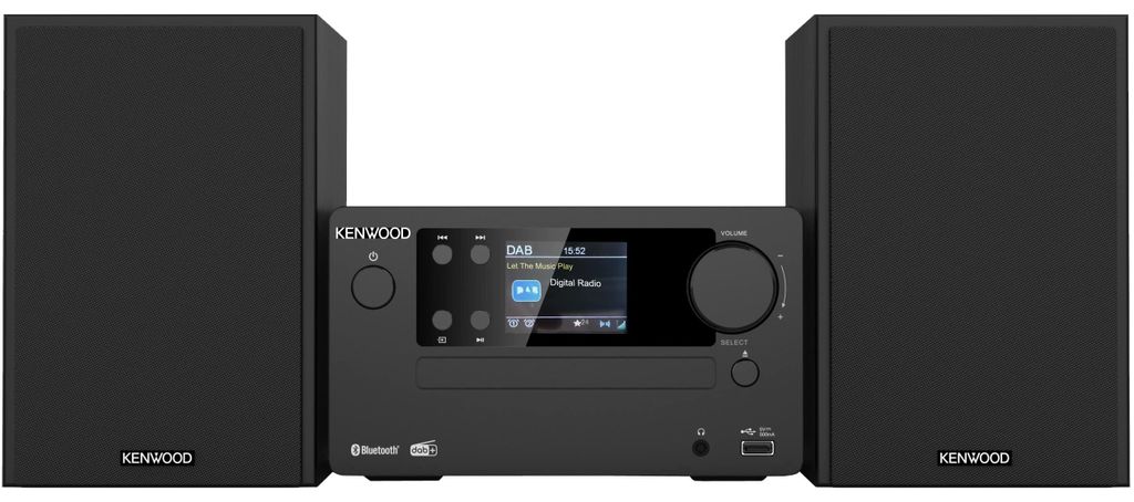 Kenwood Electronics M-725DAB-B, Domáci audio mikrosystém, Obrázok produktu 