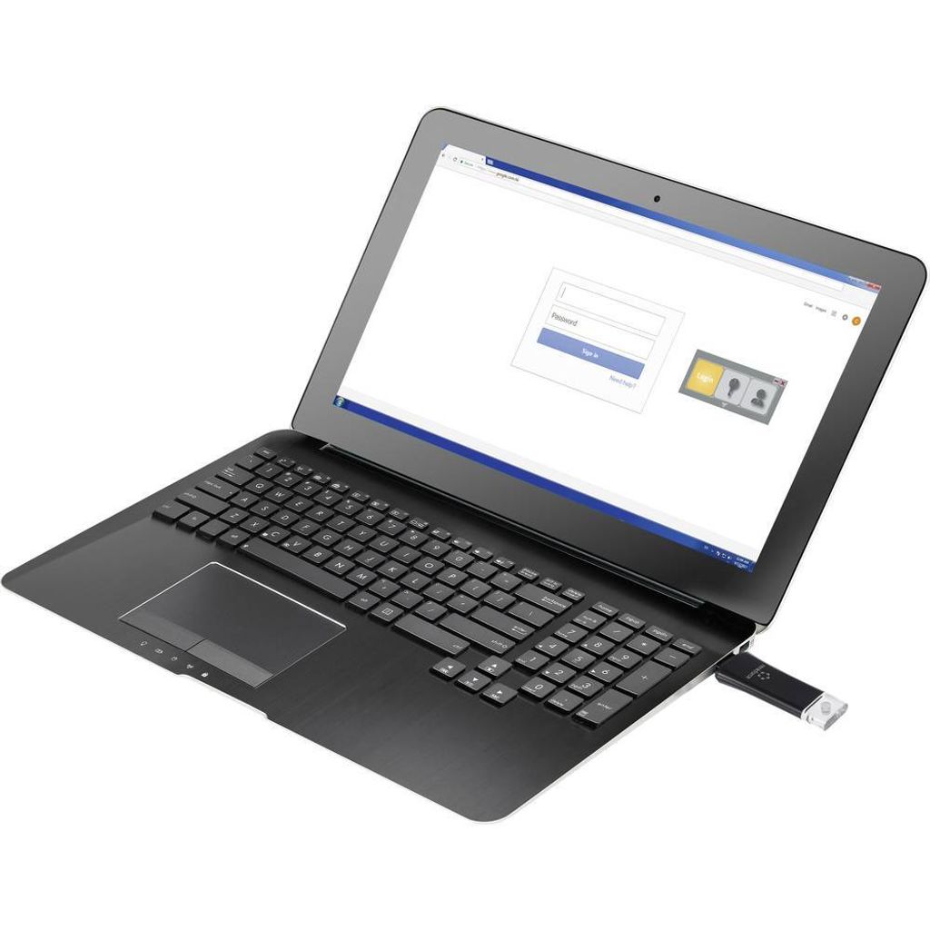 Renkforce USB Passwort-Manager Stick PM-01 - Nie mehr Immagine del prodotto 