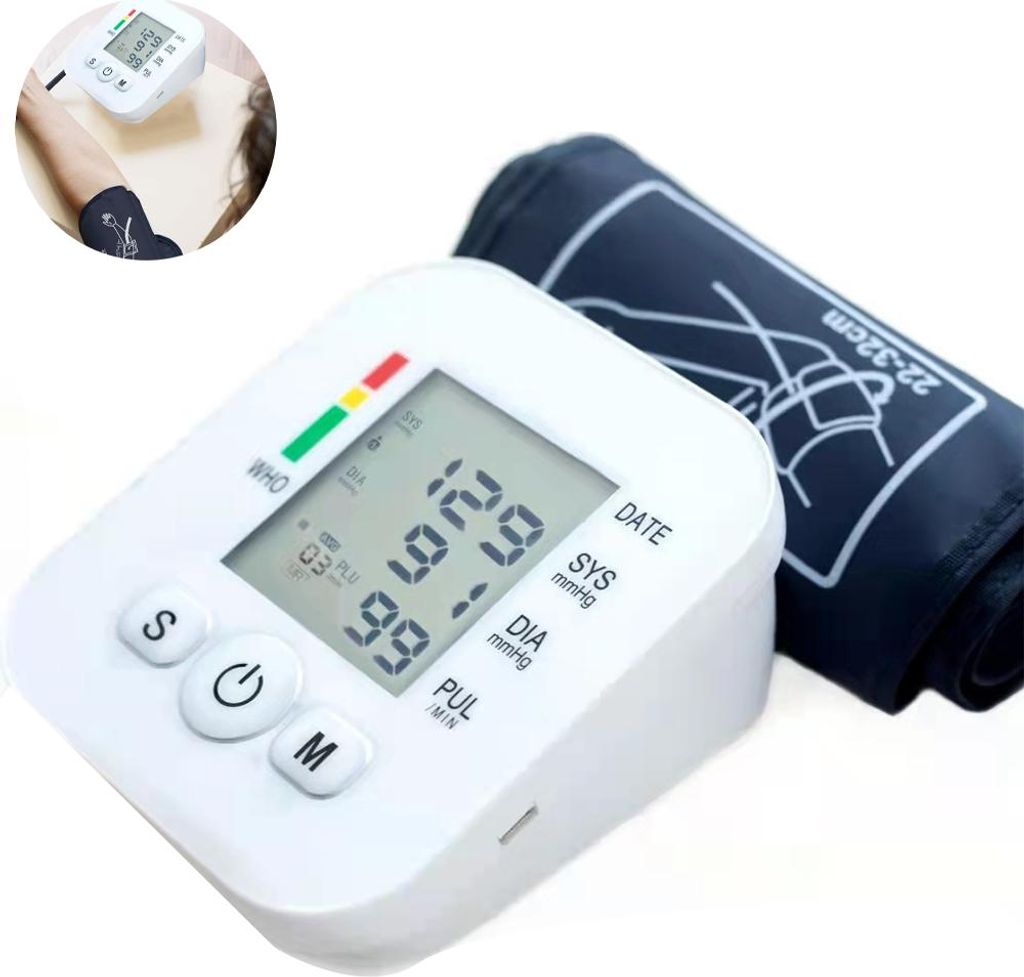 Stück Digitales Blutdruckmessgerät, vollautomatisches Handgelenk-Blutdruckmessgerät mit Armband, automatisches elektronisches Handgelenk-Blutdru...