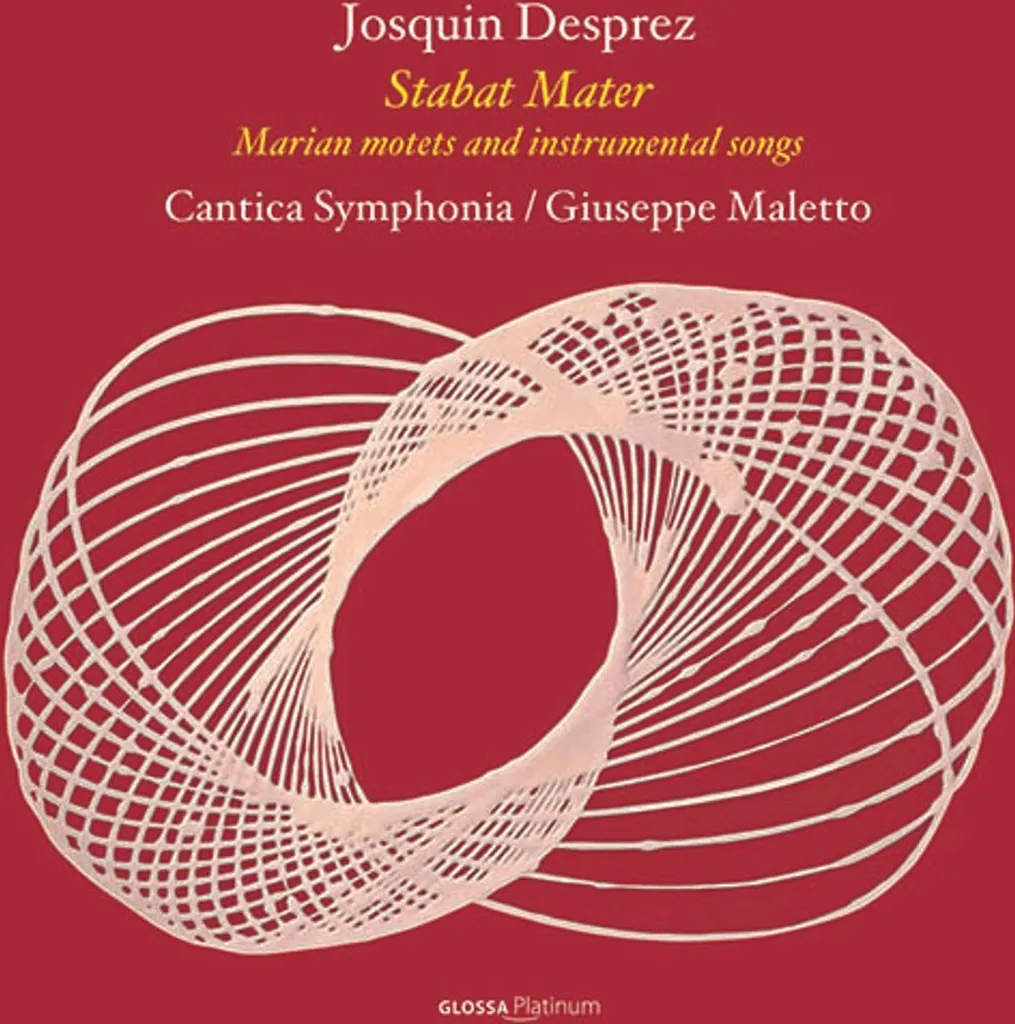 CD Josquin Desprez Stabat Mater par Cantica Symphonia Giuseppe Maletto