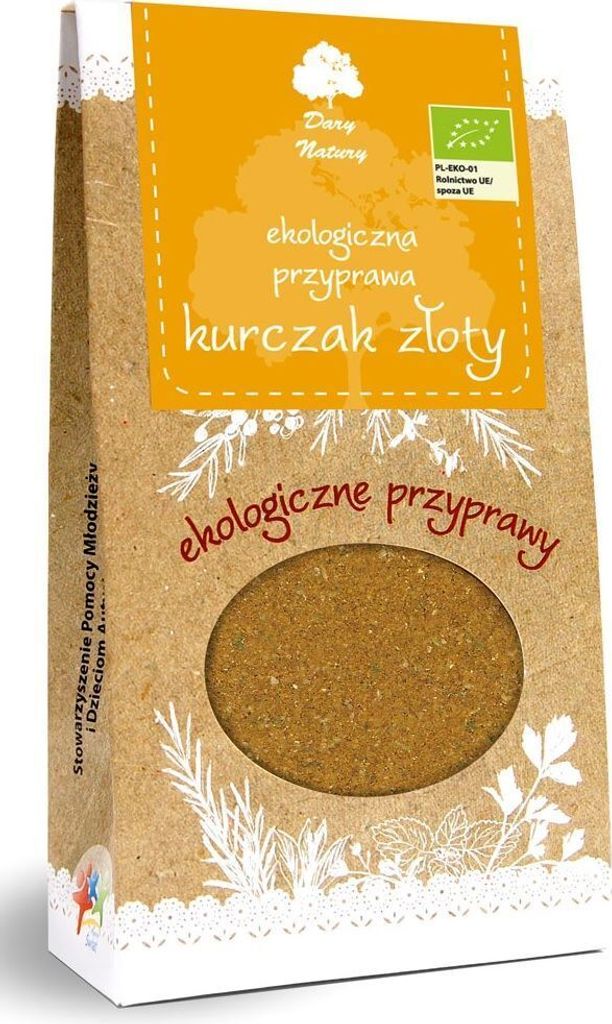 -GEWÜRZMISCHUNG „GOLDENES HÜHNCHEN“ 60 g – DARY NATURY Produktbild 