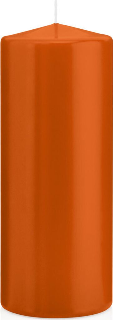 Kerzen Aprikose, Stumpenkerzen Aprikose 20 x 7,8 cm (H x Ø), 8 Stück, Wiedemann Kerzen, Markenkerzen Germany in RAL Qualität