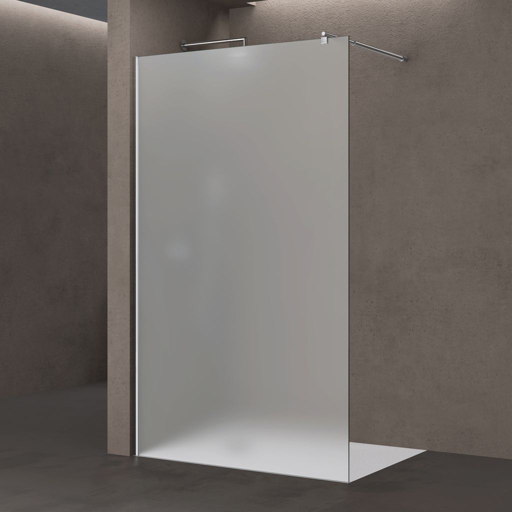 doporro Duschwand für Dusche Duschabtrennung 140x200cm Produktbild 