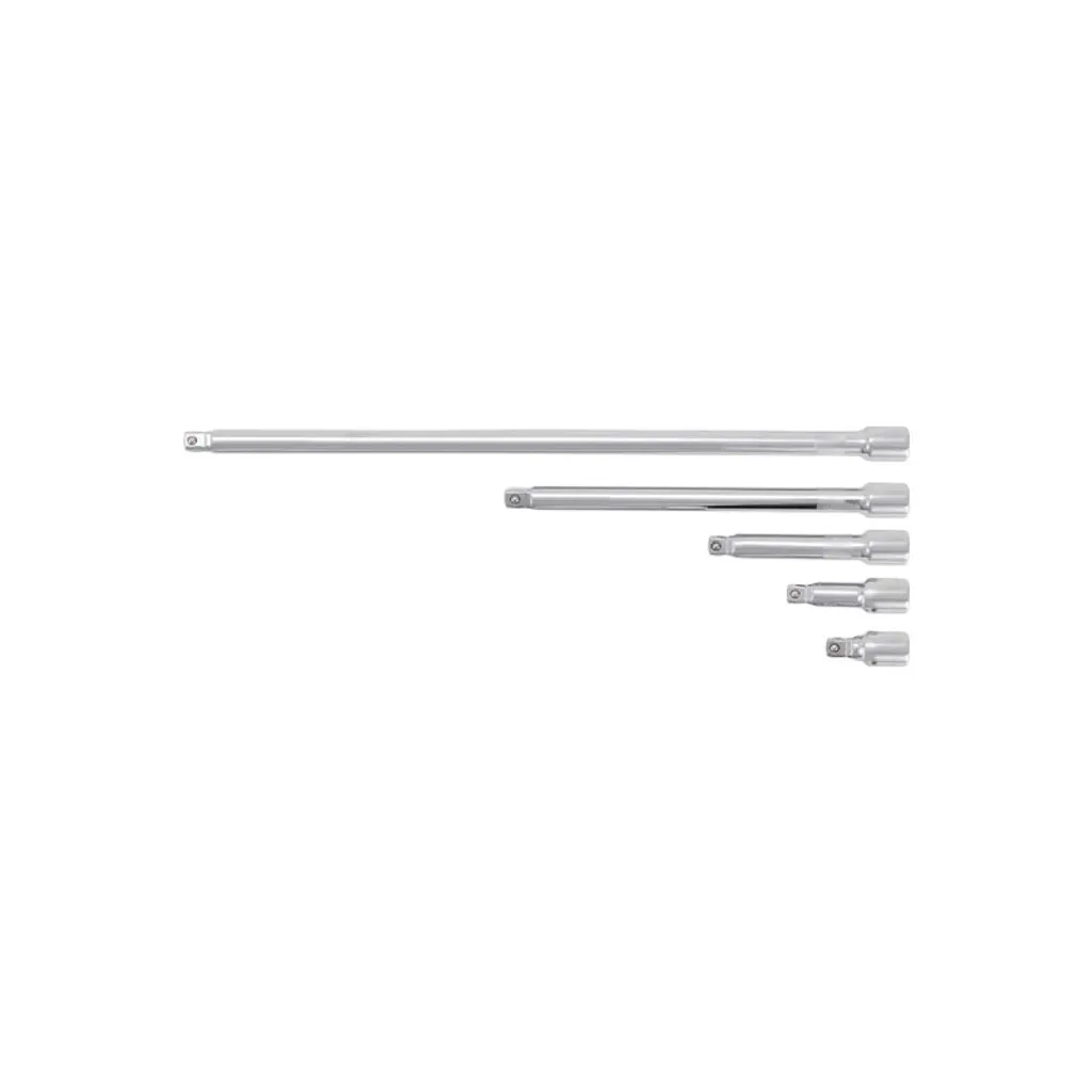 Rallonge de basculement 12,5 mm BGS Diy 6112 en acier robuste - 5 pcs