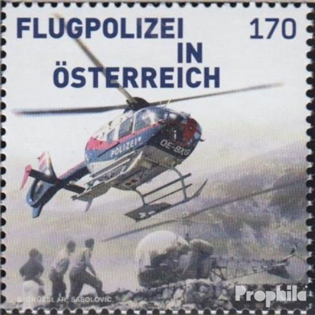 Briefmarken Österreich 2016 Mi 3303 (kompl.Ausg.) postfrisch Flugpolizei