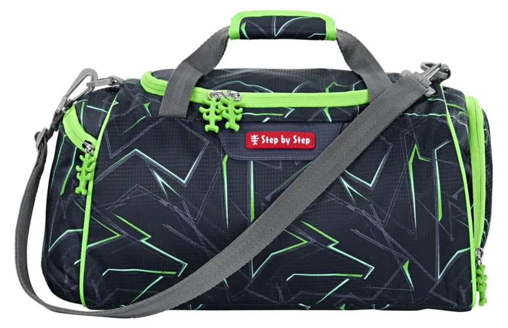 Sac de sport Step by Step Ninja Kimo gris robuste et imperméable 13L