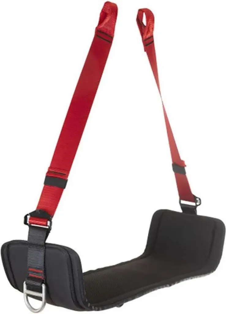 Sellette de Travail Vertical Fixe Climbing Gear Rouge - Siège Suspendu