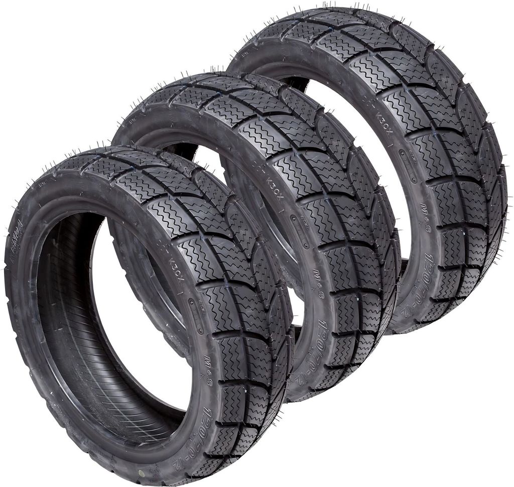 Kenda Reifenset 3x K701 100/90-10 M+S 61J TL kompatibel mit Zdjęcie produktu 