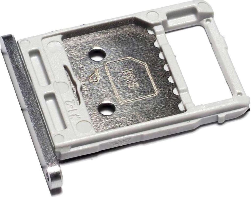 Simkartenhalter passend für Samsung Galaxy Tab S8, S8+ (X706B, X806B), Micro-SD Fach, Originalersatz, Silber