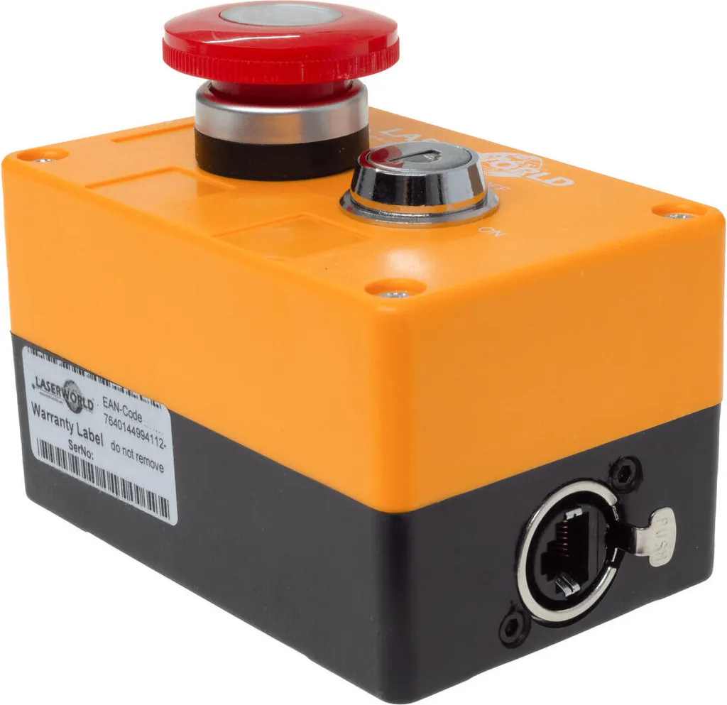 Boîtier d'arrêt d'urgence Interlock Unité de sécurité LASERWORLD 51743191 - 4