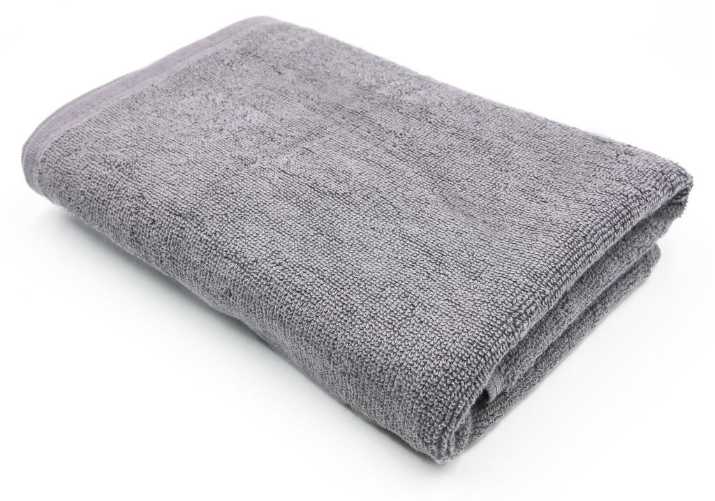 Handtuch - Badetuch - Grau - 70x140cm - Baumwollhandtuch Produktbild 