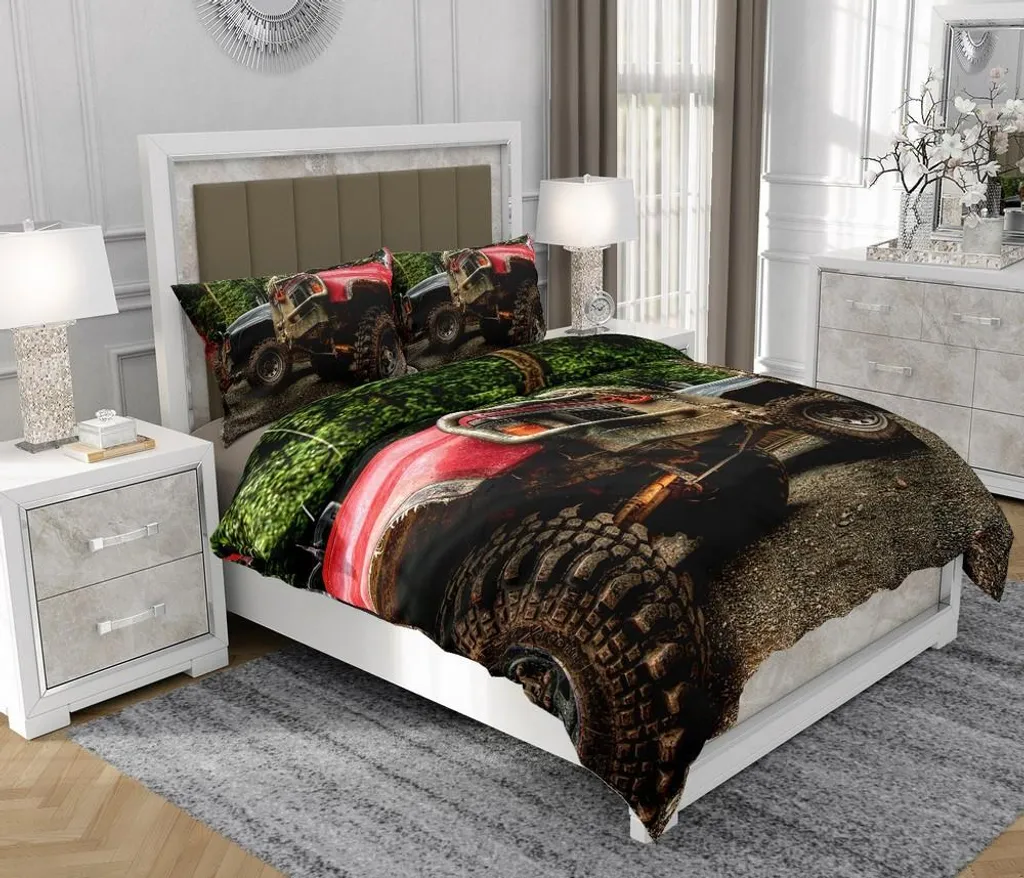 Biancheria da Letto 200x220 SOVIO 100% Cotone | Set 3 Pezzi Multicolore